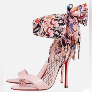 Christian Louboutin Fetish Du Desert Tie Heel